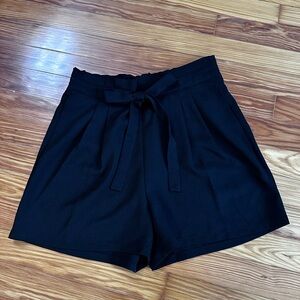 DR2 Black High Waist Women's Shorts